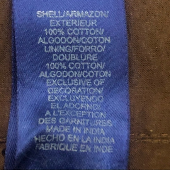 JH Collectibles full pleated brown skirt with turquoise bead detail size 14 - Picture 5 of 9